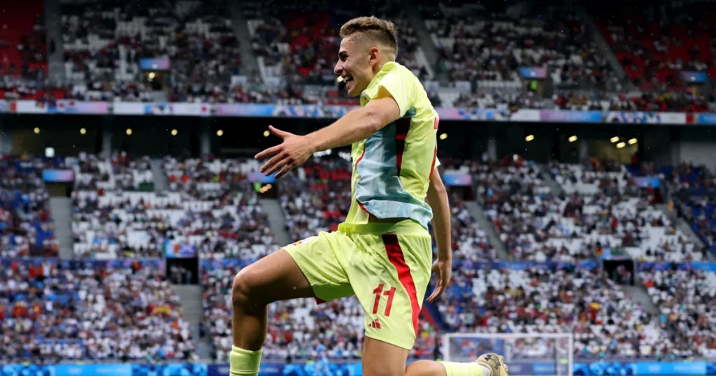 Fermín López lidera a España en la remontada contra Marruecos, asegurando la pelea por el oro en fútbol.