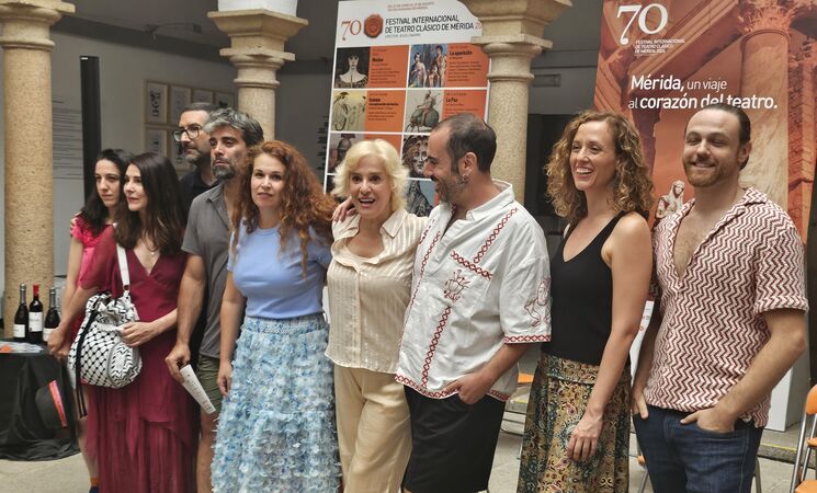 Anabel Alonso cierra el Festival Internacional de Teatro de San Javier con la obra griega Tiresias.