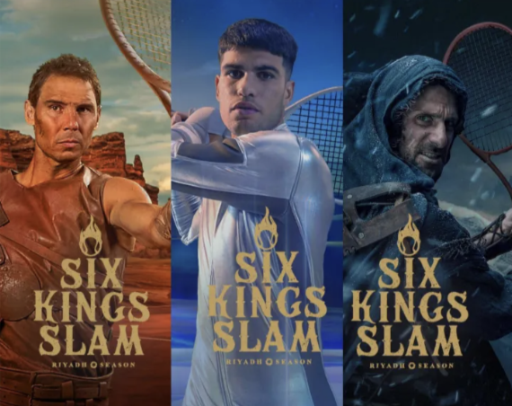 Six Kings Slam: el millonario torneo de tenis en Arabia Saudí con premios y cartel superiores al US Open.